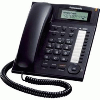 Panasonic Telefoon met draad KX-TS880EX.   W of B