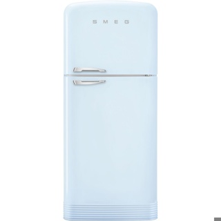 Smeg Vrijstaande combi-top koelkast FAB50RPB5 PASTELBLAUW RECHTS