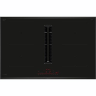 Bosch Kookplaat met afzuiging PVQ895H26E  Accent Line HC - Serie 6 80 cm, CombiInd., 4 zones, 2 Combi, DirectSelect 