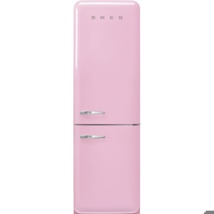 Smeg Vrijstaande combi-bottom koelkast FAB32RPK5 ROZE  RECHTS