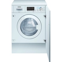 Siemens Onderbouw wasmachine WK14D543EU  iQ500 7 kg wassen / 4 kg drogen, 1400 tr/min., grote display, aquaStop Wit