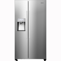 Hisense Side by Side RS694N4ICE  koel-vriescombinatie, waterreservoir, No-Frost, Multi Airflow, Water & ijs dispenser