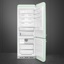 Smeg Vrijstaande combi-bottom koelkast FAB38RPG5 PASTELGROEN RECHTS