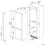 Smeg Inbouw combi-bottom koelkast C4173N1F  254L