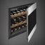 Smeg Inbouw wijnkast CVI321X3 INOX  RECHTS CLASSIC