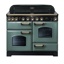 Falcon Inductie fornuis CLASSIC DELUXE 110 MINERAL GREEN/BRASS  INDUCTIE