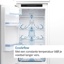 Bosch Inbouw combi-bottom koelkast KIV87VSE0 Serie 4 LowFrost, Koelk. 200 l, diepvr. 70 l****, VitaFresh, scharnieren met glijtechniek,