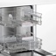 Bosch Inbouw vaatwasser SMI4HTS31E HC - Serie 4 Warmtewisselaar, 46 dB, timer, VarioFlex-korven, RackMatic, polinox