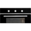 Etna Heteluchtoven inbouw OM165ZT Multifunctionele oven, mechanische timer, 60cm, Zwart glas