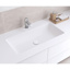 Varicor Lavabo onderbouw UBS 08   Solid White - with overflow