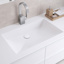 Varicor Lavabo onderbouw UBS 70   Solid White - Always without overflow