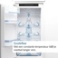 Bosch Inbouw combi-bottom koelkast KIN86SFE0  accent line Serie 4 NoFrost, Koelkast 184 l, diepvriezer 76 l****, VitaFresh, vlakscharni