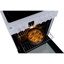 Etna Keramisch fornuis FKV761WIT Vitrokeramisch fornuis 4 zones met multifunctionele oven, 60cm, Wit