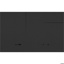 Etna Inductie kookplaat KIF670DS Inductiekookplaat, 4 zones waarvan 2 Flex, Bediening en timer per zone, 70cm, Matzwart