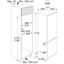 Etna Inbouw combi-bottom koelkast KCD6178LF Inbouw Koel/Vriescombinatie, 178cm, Deur-op-Deur, LowFrost