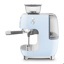 Smeg Koffieapparaat voor capsules/pads Espresso koffiemachine met geïntegreerde molen - pastelblauw