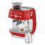 Smeg Koffieapparaat voor capsules/pads Espresso koffiemachine met geïntegreerde molen - rood