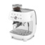 Smeg Koffieapparaat voor capsules/pads Espresso koffiemachine met geïntegreerde molen - wit