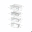 Siemens Inbouw combi-bottom koelkast KI96NNSE0 iQ100 noFrost, XL, koelzone 214 l, diepvrieszone 75 l****, mobiele deuren, 194 cm 