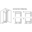Bosch Inbouw combi-bottom koelkast KBN96SFE0 accent line   HC - Serie 4 HC via WiFi, NoFrost, XXL, Koelk. 284 l, diepvr. 98 l****