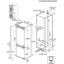 AEG Inbouw combi-bottom koelkast TSC8M18WCF 