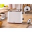 Bosch Broodrooster TAT3M121  Toaster met 2 smalle gleuven, opwarm- en ontdooistand, geïntegreerd verwarmingsrekje,950 W