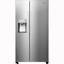Hisense Side by Side RS694N4ICE  koel-vriescombinatie, waterreservoir, No-Frost, Multi Airflow, Water & ijs dispenser
