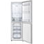 Etna Vrijstaande combi-bottom koelkast KCV282NRVS  Vrijstaande koel/vriescombinatie, Multiflow 360°, No Frost, 180cm, Inox