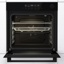 Pelgrim Heteluchtoven inbouw OPASC560ZWA  Multifunctionele Pyrolyse oven met Assist Steam, LED scherm, Centrale knop, 60cm 